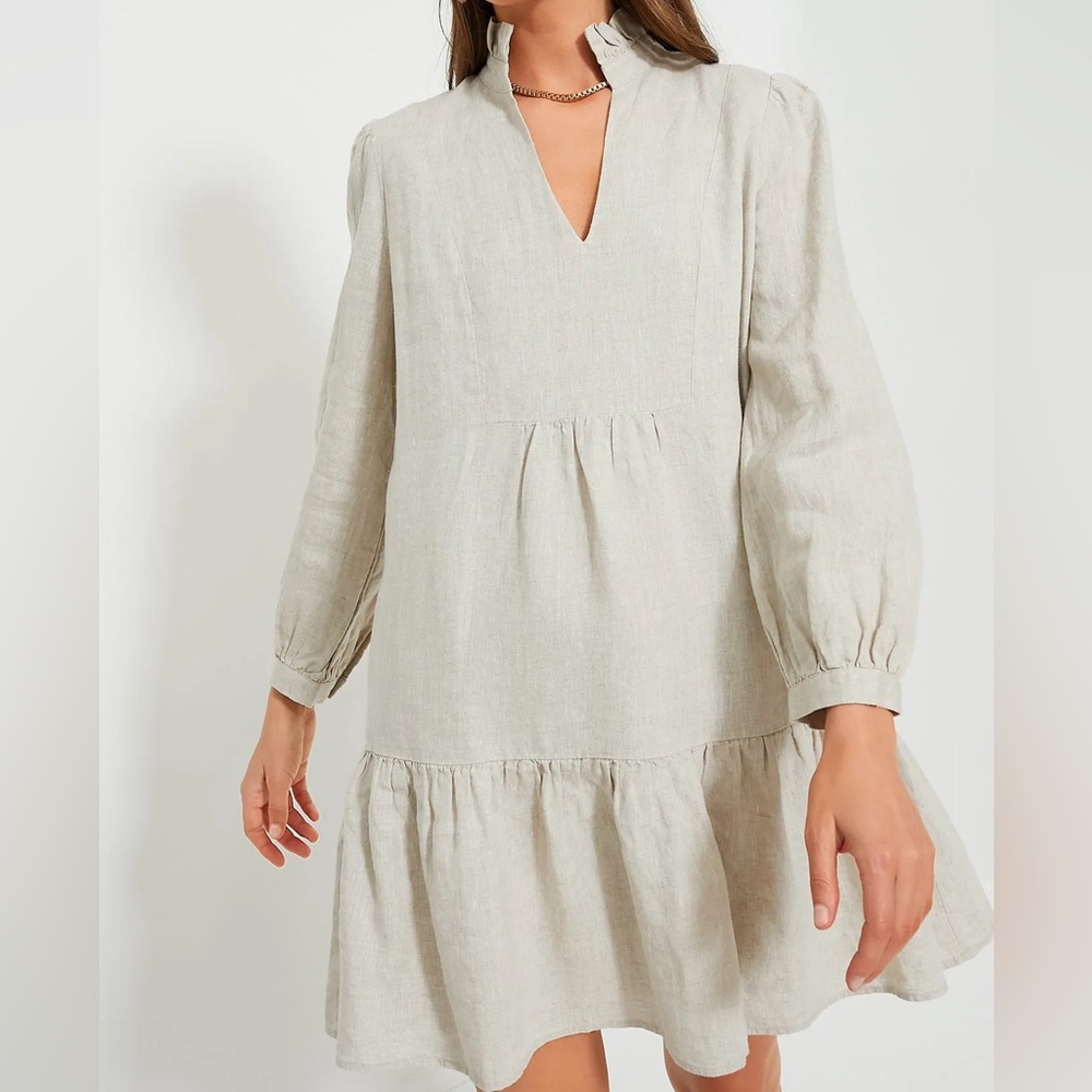 NWT Tuckernuck Palmerston Dress Stone Linen size M